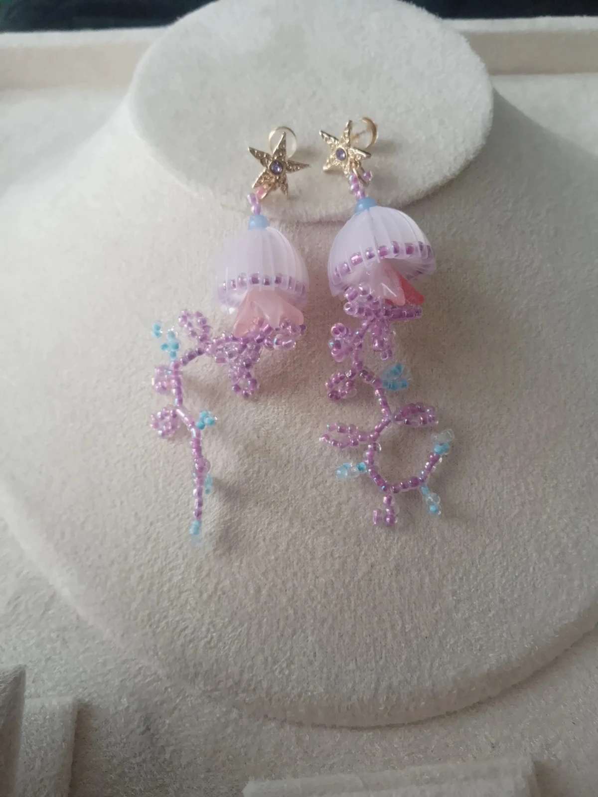 boucles d'oreilles bohèmes méduses – photo 3